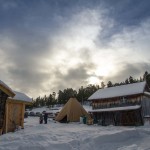 Konkurransens utgangspunkt etter at startskuddet gikk. Det var ikke mange som ikke deltok i konkurransen..