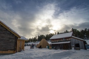 Konkurransens utgangspunkt etter at startskuddet gikk. Det var ikke mange som ikke deltok i konkurransen..